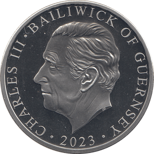 2023 5 POUNDS HIS MAJESTY KING CHARLES ( PROOF ) - WORLD COINS - Cambridgeshire Coins