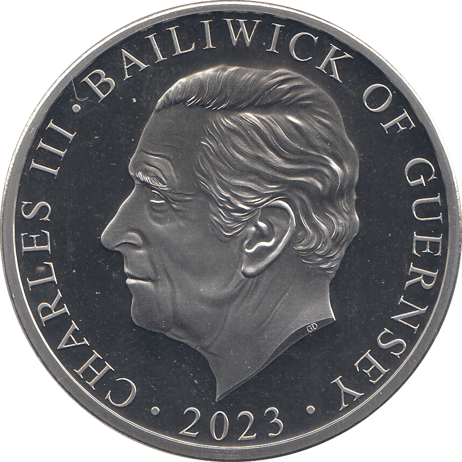2023 5 POUNDS HIS MAJESTY KING CHARLES ( PROOF ) - WORLD COINS - Cambridgeshire Coins