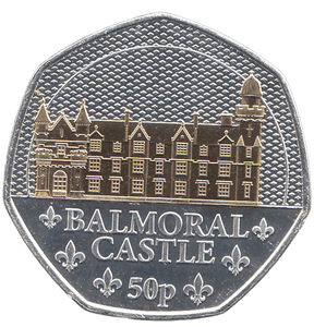 2023 50 PENCE BALMORAL CASTLE ( BU ) - WORLD COINS - Cambridgeshire Coins