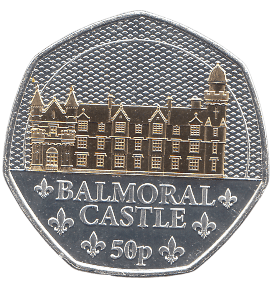 2023 50 PENCE BALMORAL CASTLE ( BU ) - WORLD COINS - Cambridgeshire Coins