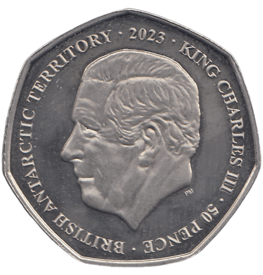 2023 50 PENCE BUCKINGHAM PALACE KING CHARLES III - WORLD COINS - Cambridgeshire Coins