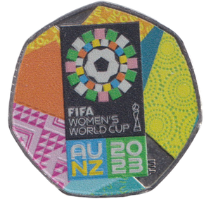 2023 50 PENCE FIFA WOMEN'S CUP ( BU ) - WORLD COINS - Cambridgeshire Coins