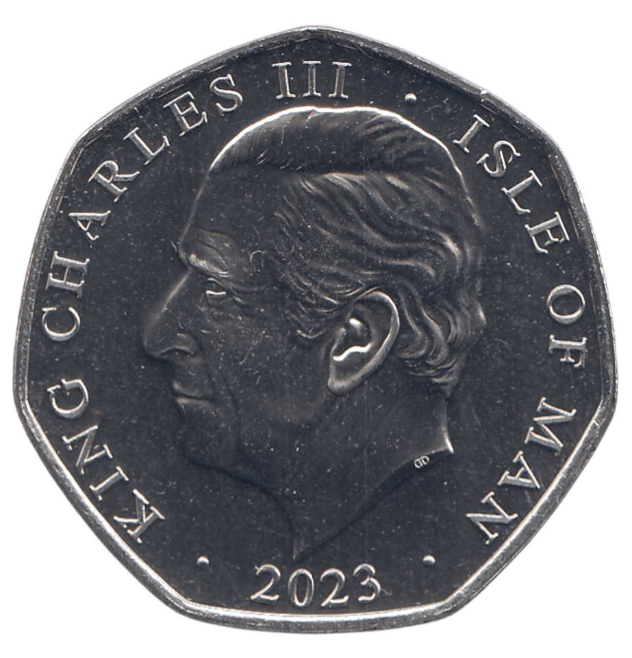2023 50 PENCE JURASSIC BRITAIN ICHTHYOSAUR ( BU ) - WORLD COINS - Cambridgeshire Coins