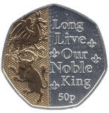 2023 50 PENCE LONG LIVE OUR NOBLE KING ( BU ) - WORLD COINS - Cambridgeshire Coins