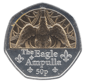 2023 50 PENCE THE EAGLE AMPULLA ( BU ) - WORLD COINS - Cambridgeshire Coins