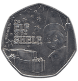 2023 50 PENCE THE ELF ON THE SHELF - WORLD COINS - Cambridgeshire Coins