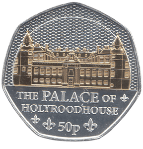 2023 50 PENCE THE PALACE OF HOLYROODHOUSE ( BU ) - WORLD COINS - Cambridgeshire Coins