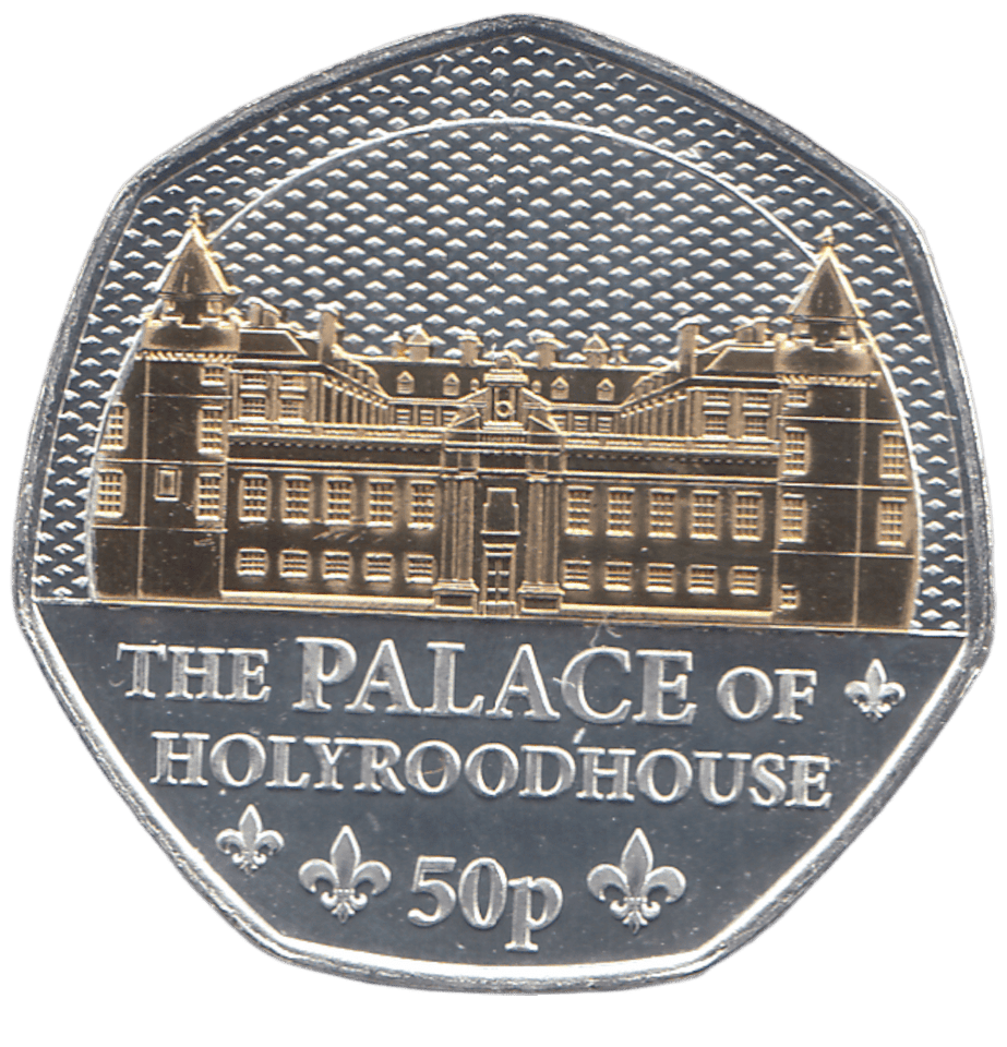 2023 50 PENCE THE PALACE OF HOLYROODHOUSE ( BU ) - WORLD COINS - Cambridgeshire Coins