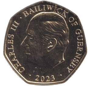 2023 50 PENCE THE SWORD OF OFFERING ( BU ) - WORLD COINS - Cambridgeshire Coins