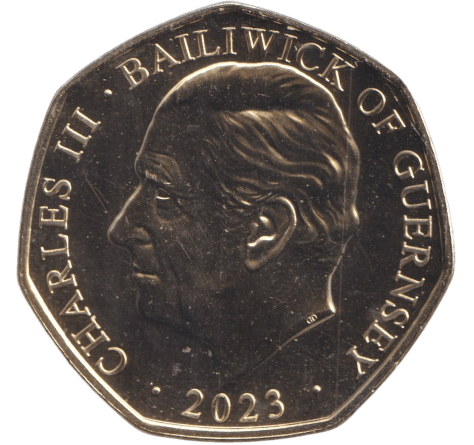 2023 50 PENCE THE SWORD OF OFFERING ( BU ) - WORLD COINS - Cambridgeshire Coins
