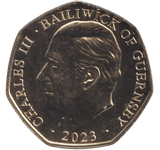 2023 50 PENCE THE SWORD OF OFFERING ( BU ) - WORLD COINS - Cambridgeshire Coins