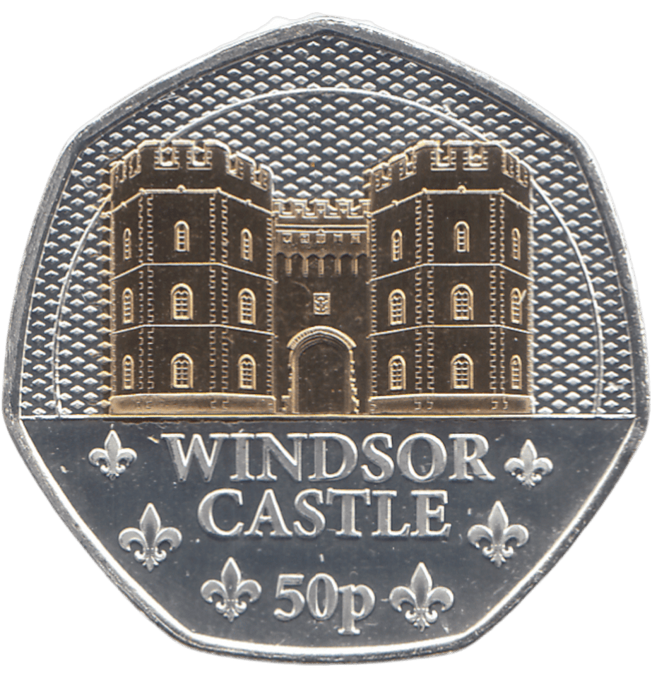 2023 50 PENCE WINDSOR CASTLE ( BU ) - WORLD COINS - Cambridgeshire Coins