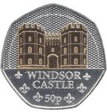 2023 50 PENCE WINDSOR CASTLE ( BU ) - WORLD COINS - Cambridgeshire Coins