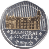 2023 50P BALMORAL CASTLE BAILIWICK OF JERSEY - WORLD COINS - Cambridgeshire Coins