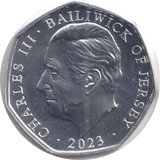 2023 50P BALMORAL CASTLE BAILIWICK OF JERSEY - WORLD COINS - Cambridgeshire Coins