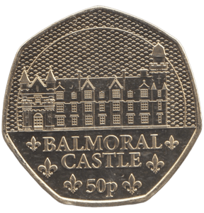 2023 50P BALMORAL CASTLE - 50p BU - Cambridgeshire Coins
