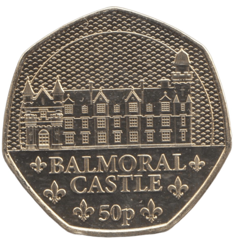 2023 50P BALMORAL CASTLE - 50p BU - Cambridgeshire Coins