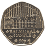 2023 50P BALMORAL CASTLE - 50p BU - Cambridgeshire Coins