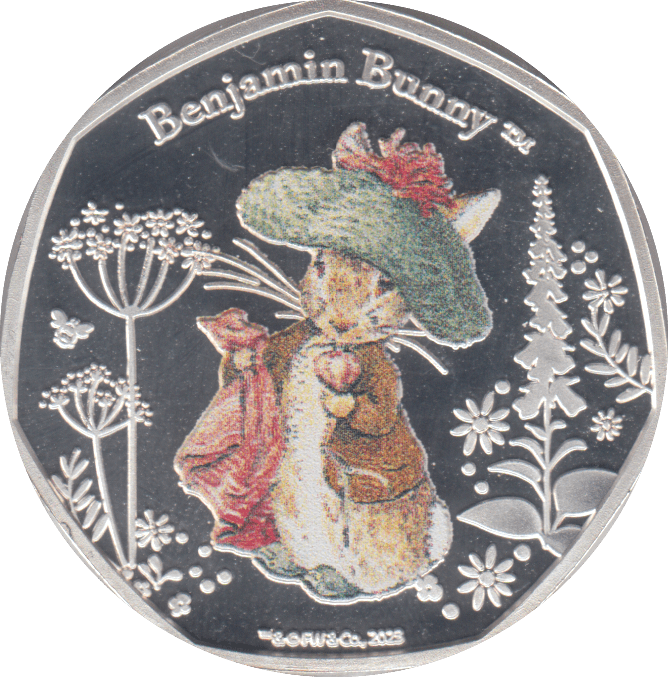 2023 50P BENJAMIN BUNNY - 50p PROOF - Cambridgeshire Coins