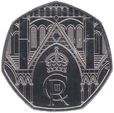 2023 50P CORONATION OF KING CHARLES III ( BU ) - WORLD COINS - Cambridgeshire Coins