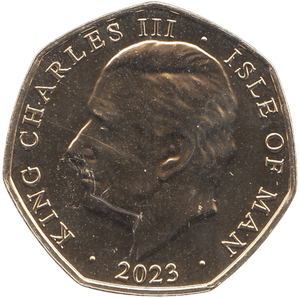 2023 50P GOD SAVE THE KING ( BU ) - WORLD COINS - Cambridgeshire Coins