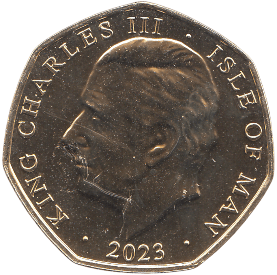 2023 50P GOD SAVE THE KING ( BU ) - WORLD COINS - Cambridgeshire Coins