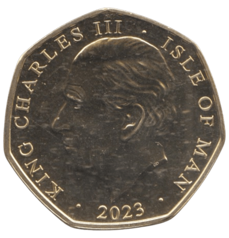 2023 50P LONG TO REIGN OVER US ( BU ) - 50p BU - Cambridgeshire Coins