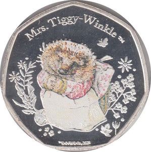 2023 50P MRS TIDDY WINKLE - 50p PROOF - Cambridgeshire Coins