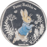2023 50P PETER RABBIT - 50p PROOF - Cambridgeshire Coins