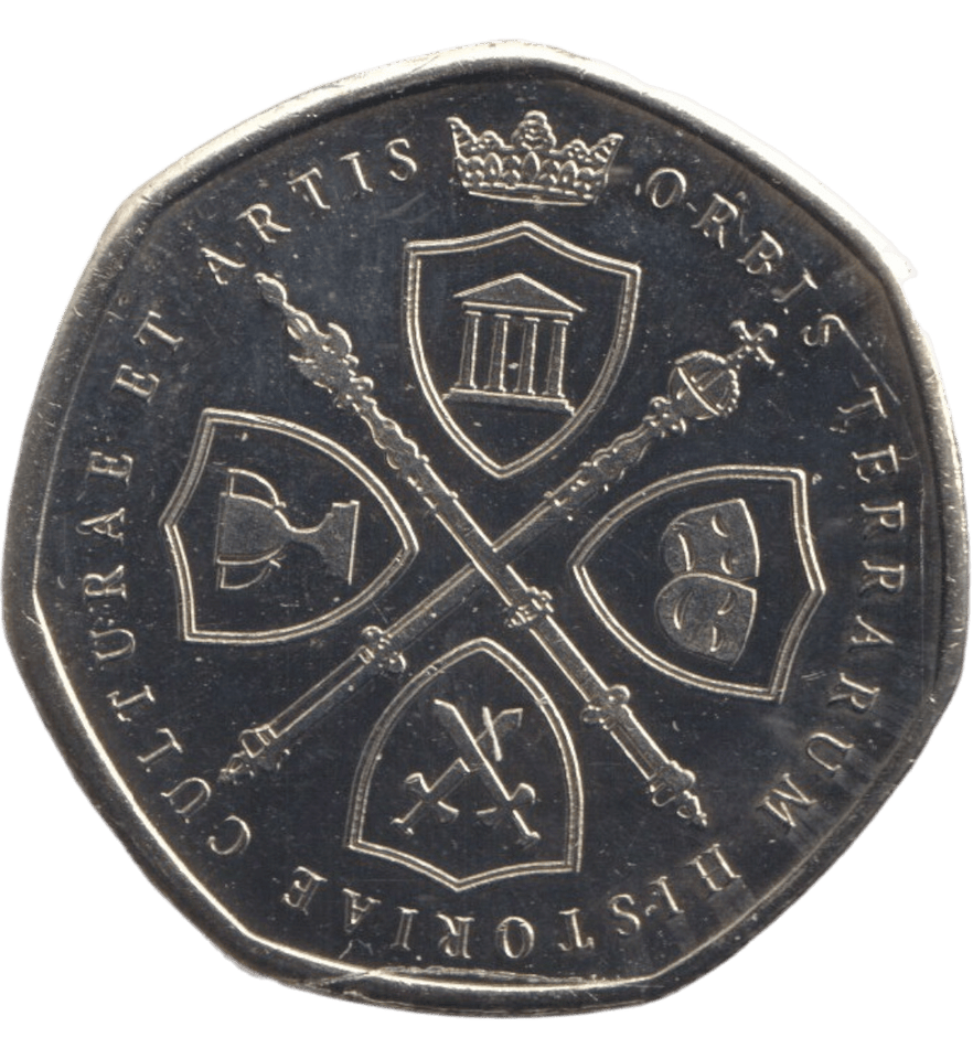 2023 50P SHAPED COIN BLUES AND ROYALS - 50P SHAPED COIN - Cambridgeshire Coins