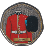 2023 50P SHAPED COIN IRISH GUARDS - 50P SHAPED COIN - Cambridgeshire Coins