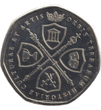 2023 50P SHAPED COIN LIFE GUARDS - 50P SHAPED COIN - Cambridgeshire Coins
