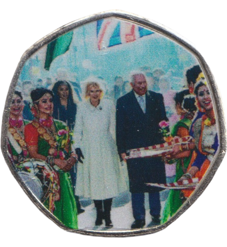 2023 50P SHAPED COIN LONG TO REIGN OVER US ROYAL ENGAGEMENT - 50P SHAPED COIN - Cambridgeshire Coins
