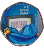 2023 50P SHAPED COIN LONG TO REIGN OVER US THE KINGS STAMP - 50P SHAPED COIN - Cambridgeshire Coins