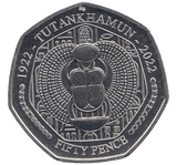 2023 50P TUTANKHAMUN NAME PENDANT ( BU ) - £5 BU - Cambridgeshire Coins