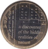 2023 ADA LOVELACE TWO POUND ( BU ) - £2 BU - Cambridgeshire Coins