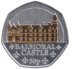 2023 BALMORAL CASTLE 50P ISLE OF MAN - 50P REGIONAL ISSUES - Cambridgeshire Coins