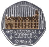 2023 BALMORAL CASTLE 50P ISLE OF MAN - 50P REGIONAL ISSUES - Cambridgeshire Coins