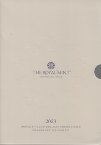 2023 BRILLIANT UNCIRCULATED ANNUAL COIN SET - Brilliant Uncirculated Year Sets - Cambridgeshire Coins