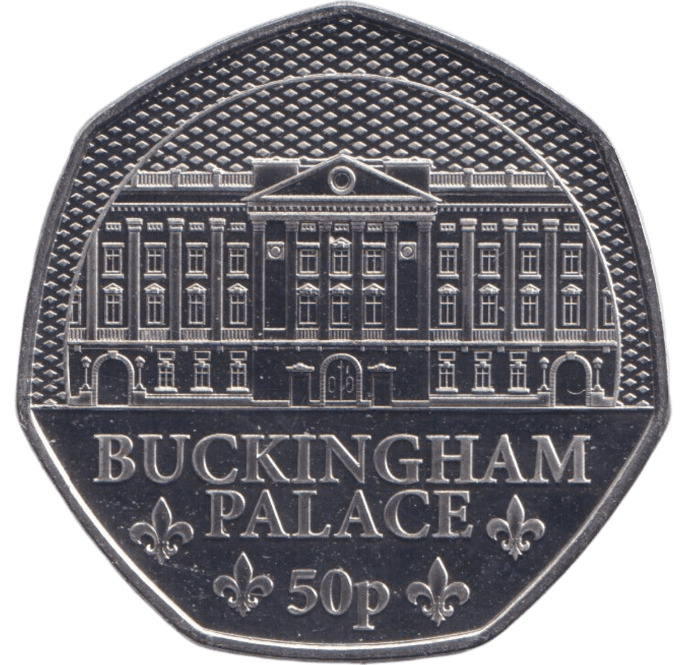 2023 BU 50P BUCKINGHAM PALACE JERSEY - 50p BU - Cambridgeshire Coins