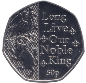 2023 BU 50P KING'S CORONATION - 50p BU - Cambridgeshire Coins