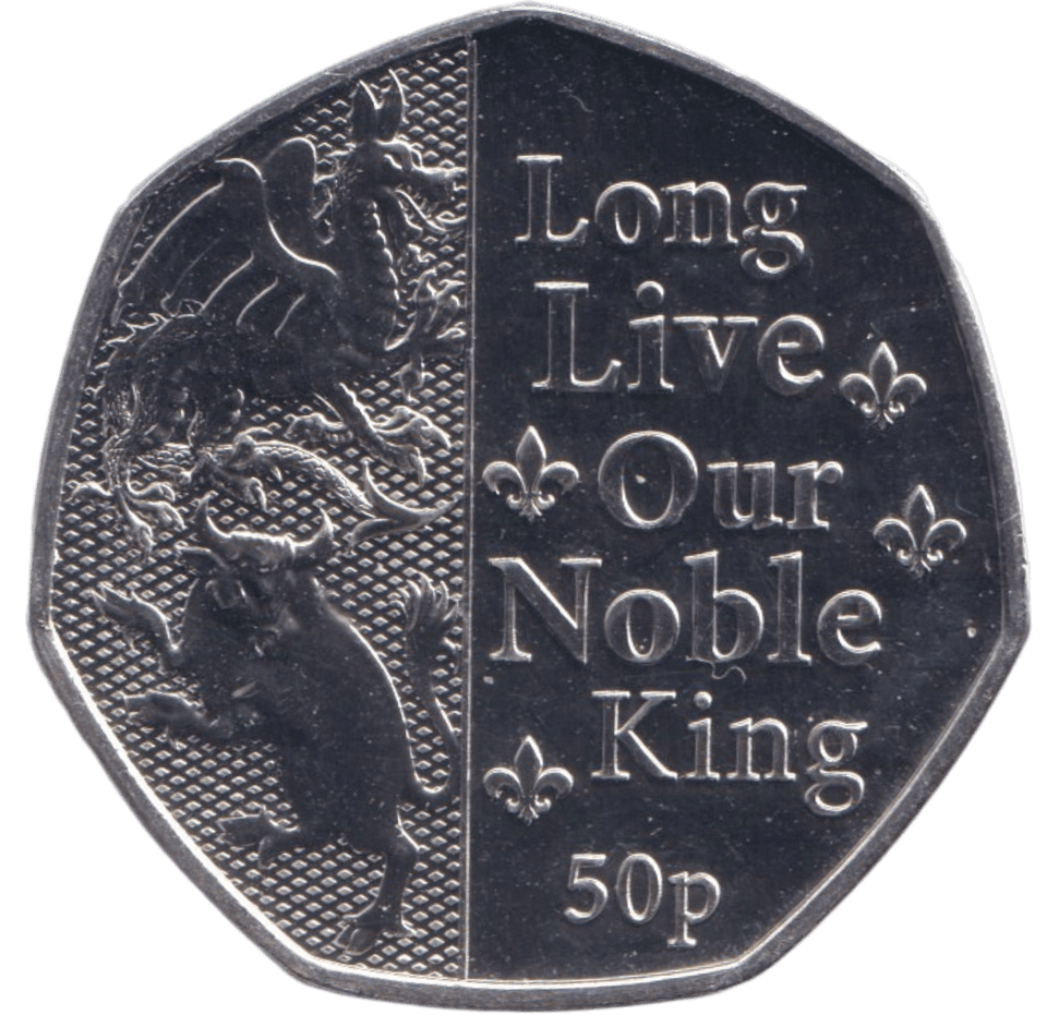 2023 BU 50P KING'S CORONATION - 50p BU - Cambridgeshire Coins