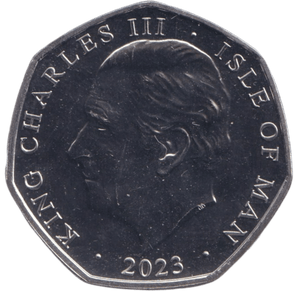 2023 BU 50P KING'S CORONATION - 50p BU - Cambridgeshire Coins