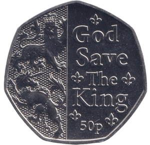 2023 BU 50P KING'S CORONATION - 50p BU - Cambridgeshire Coins