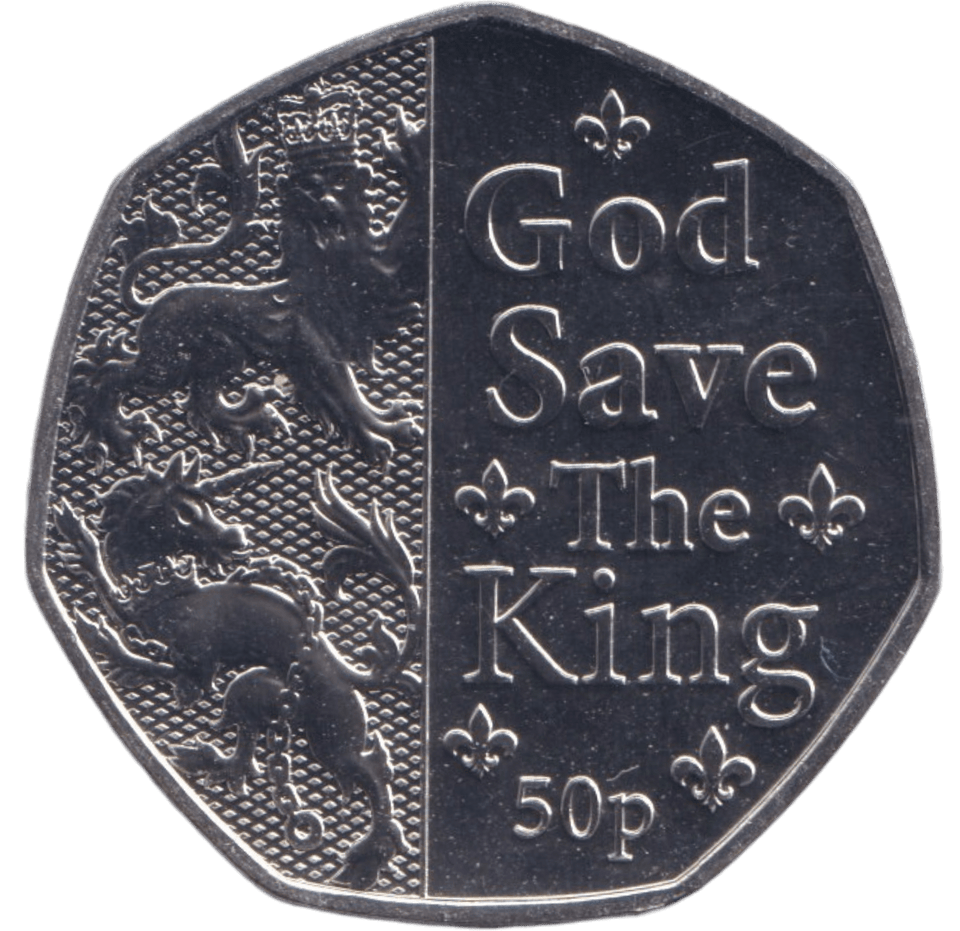 2023 BU 50P KING'S CORONATION - 50p BU - Cambridgeshire Coins