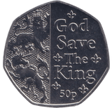 2023 BU 50P KING'S CORONATION - 50p BU - Cambridgeshire Coins