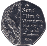2023 BU 50P KING'S CORONATION - 50p BU - Cambridgeshire Coins