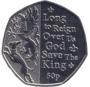 2023 BU 50P KING'S CORONATION - 50p BU - Cambridgeshire Coins