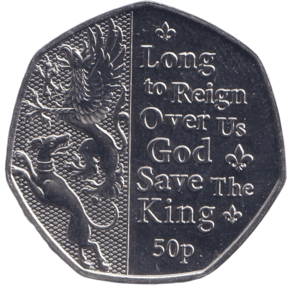 2023 BU 50P KING'S CORONATION - 50p BU - Cambridgeshire Coins