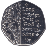 2023 BU 50P KING'S CORONATION - 50p BU - Cambridgeshire Coins